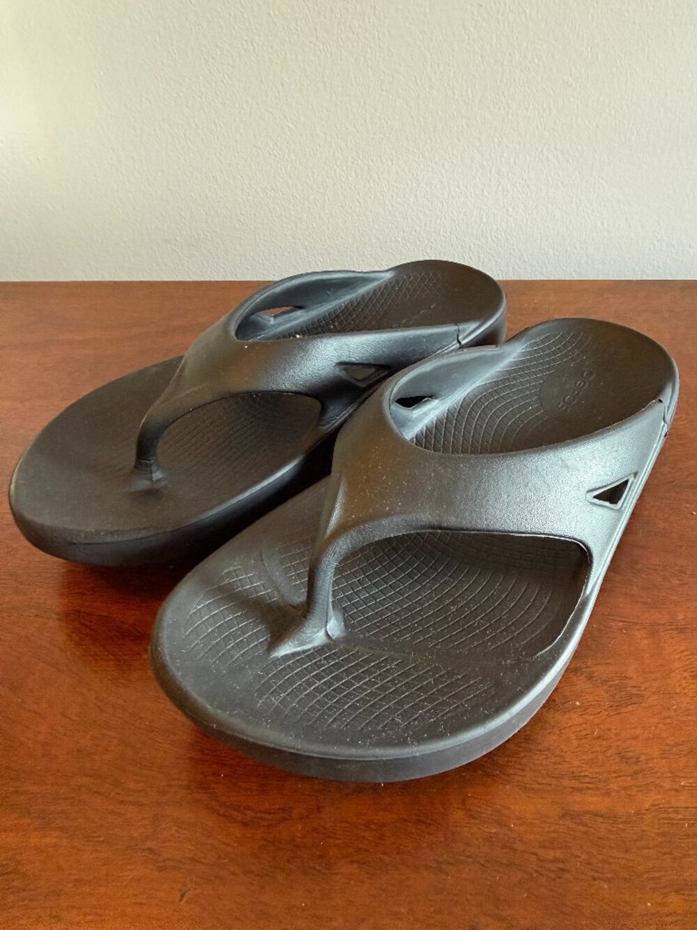 OOFOS OOriginal Recovery Sandals Black Men's 8 / Women's 10 Comfort Slides